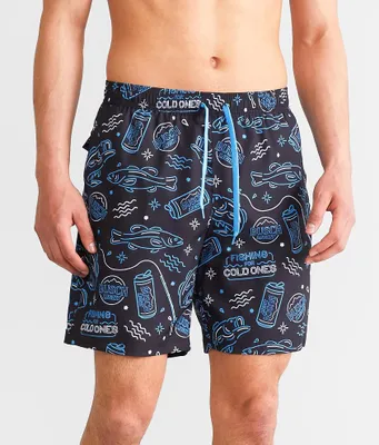 Tipsy Elves Busch Light Stretch Swim Trunks