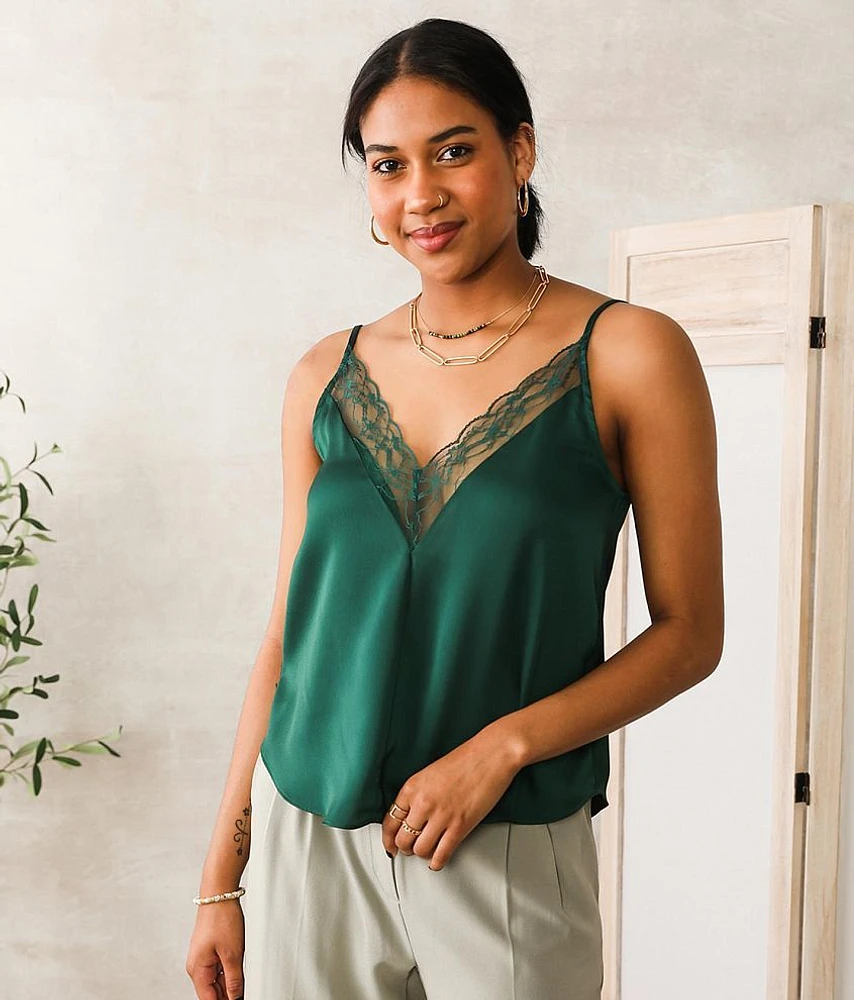 Satin Tank Top