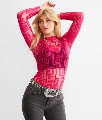Willow & Root Geo Mesh Top