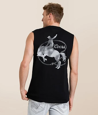 tee luv Coors Cowboy Tank Top