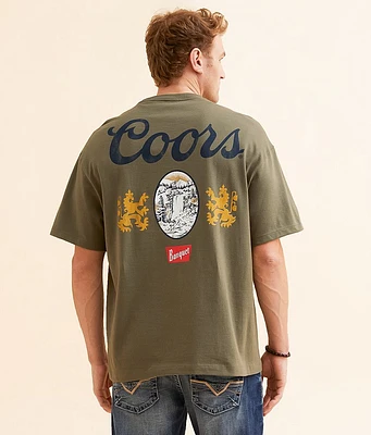 tee luv Coors Banquet Waterfall T-Shirt