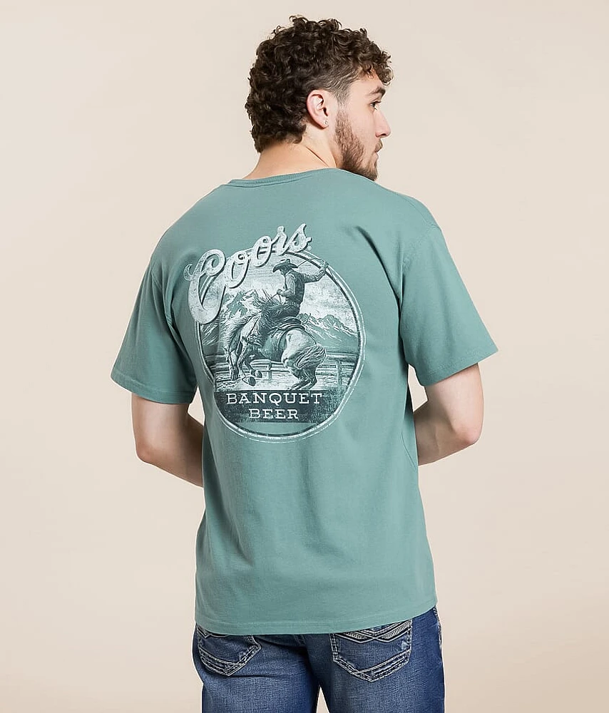 tee luv Coors Banquet Cowboy T-Shirt