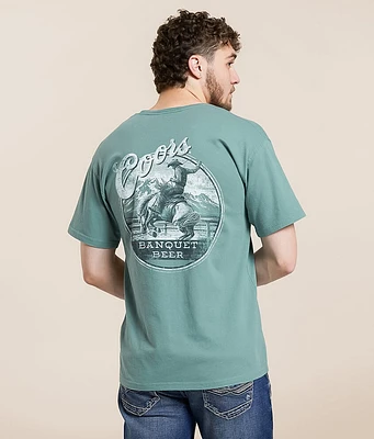 tee luv Coors Banquet Cowboy T-Shirt