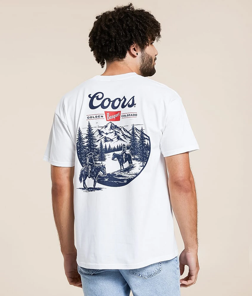 tee luv Coors Outdoor Cowboy T-Shirt
