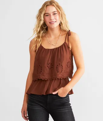 Daytrip Embroidered Tank Top