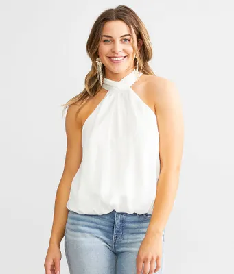 Daytrip Floral Bubble Tank Top