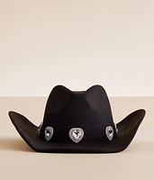 BKE Glitz Heart Cowboy Hat