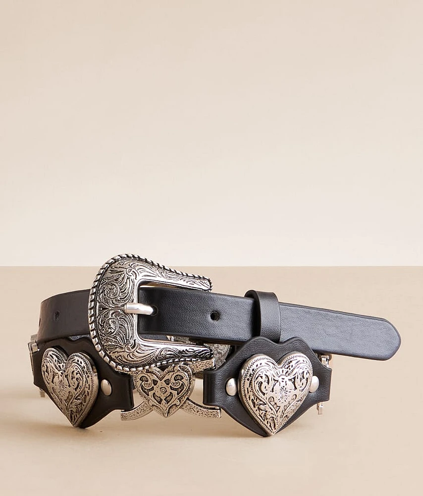 BKE Western Heart Belt