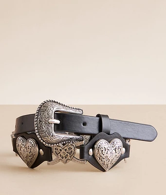 BKE Western Heart Belt
