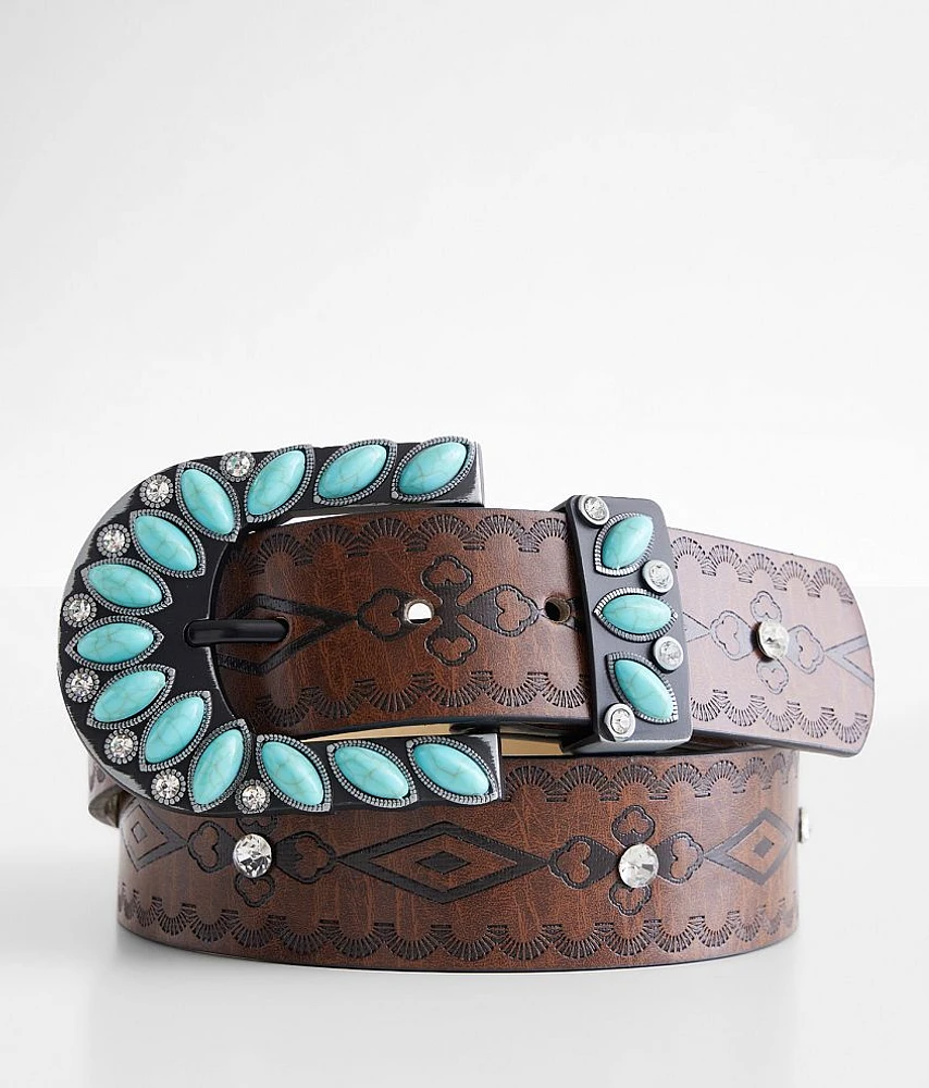 BKE Turquoise Western Belt