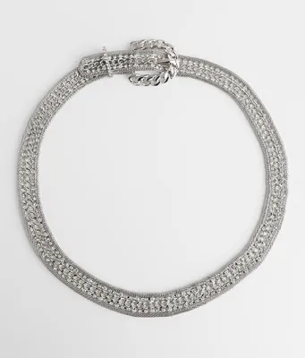 BKE Rhinestone Glitz Belt