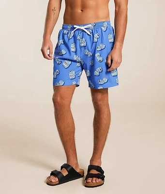 Tropical Bros Busch Light Crushed Can Swim Trunks