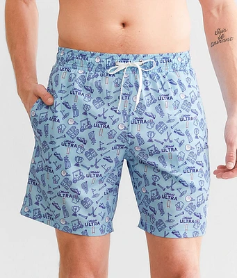 Tropical Bros Michelob Ultra Golf Stretch Swim Trunks