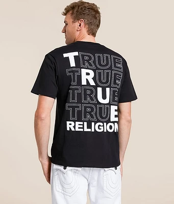 True Religion Puff Stitch T-Shirt