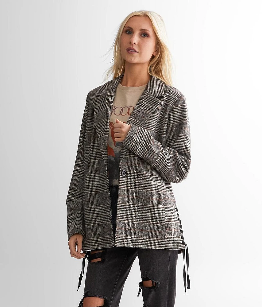 Plaid Blazer