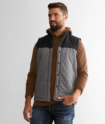 Departwest Color Block Canvas Vest