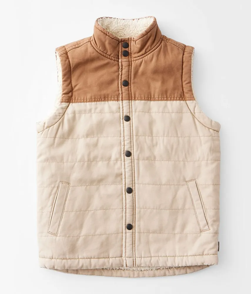 Boys - Color Block Canvas Vest