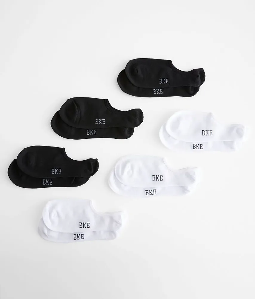 BKE 6 Pack No Show Performance Socks