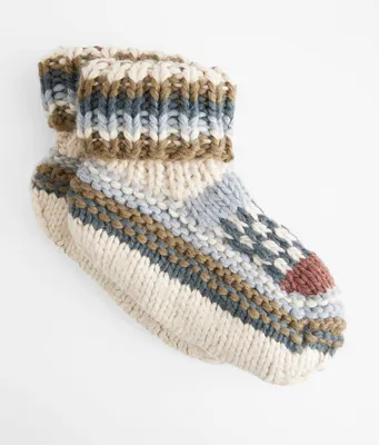 Lemon Northwestern Isles Cuffed Sweater Slipper
