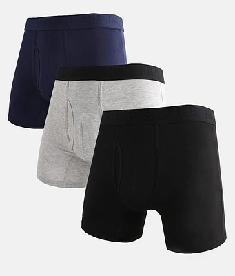BKE 3 Pack Stretch Boxer Briefs