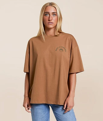 Modish Rebel Have A Good Day Oversized T-Shirt