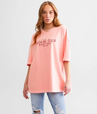 FITZ + EDDI Los Angeles Leisure Club T-Shirt - One Size