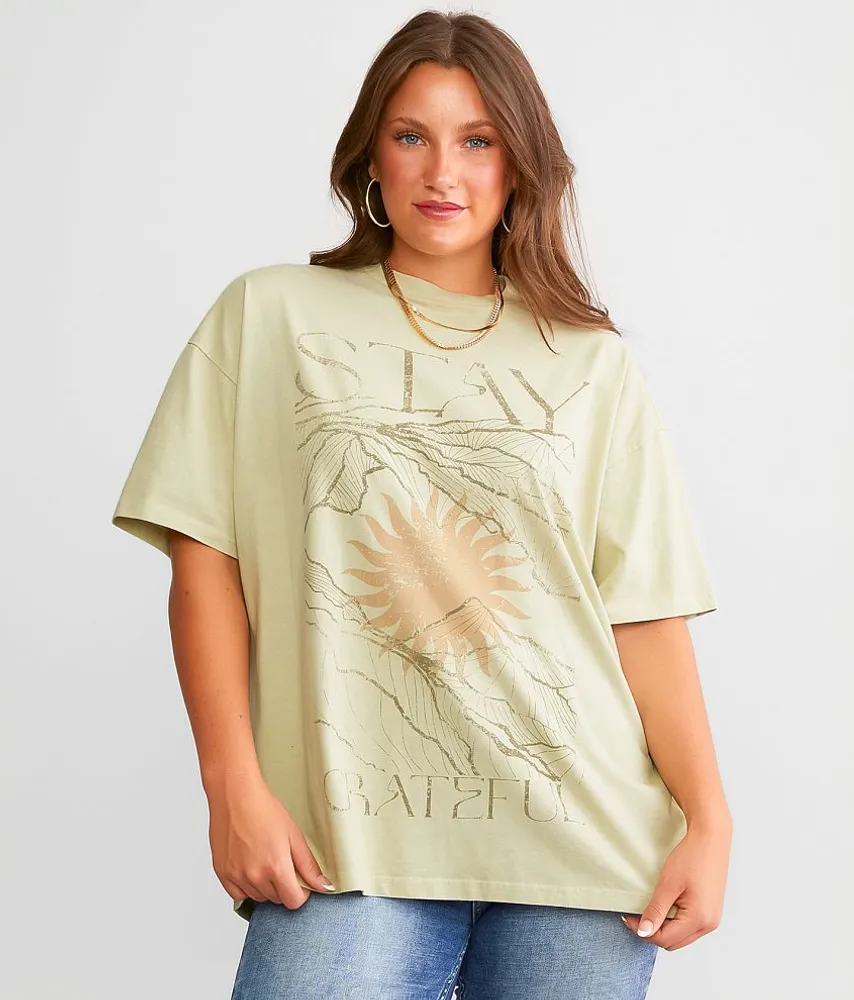 Stay Grateful Oversized T-Shirt