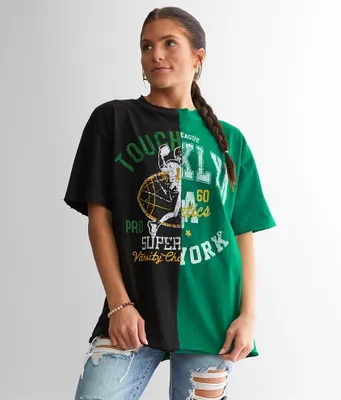 Modish Rebel Athletic Split T-Shirt