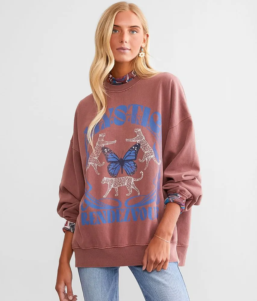 Modish Rebel Mystic Rendezvous Oversized Pullover