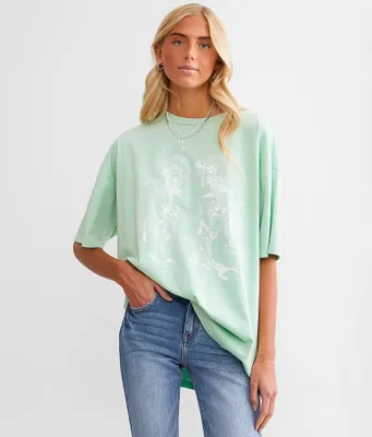 Modish Rebel Skeleton Cowboys T-Shirt