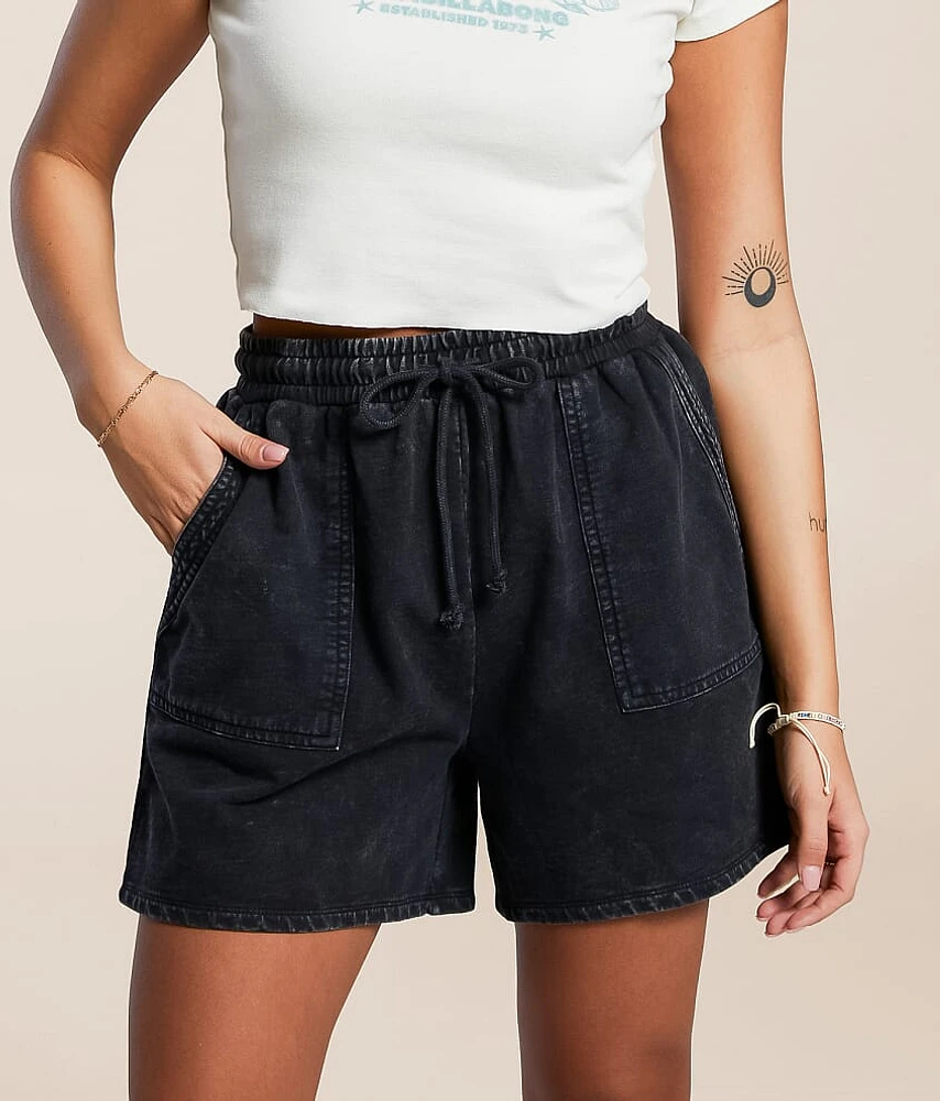 Gilded Intent Washed Knit Short