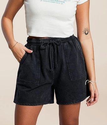 Gilded Intent Washed Knit Short