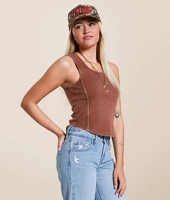 Gilded Intent Studded Tank Top