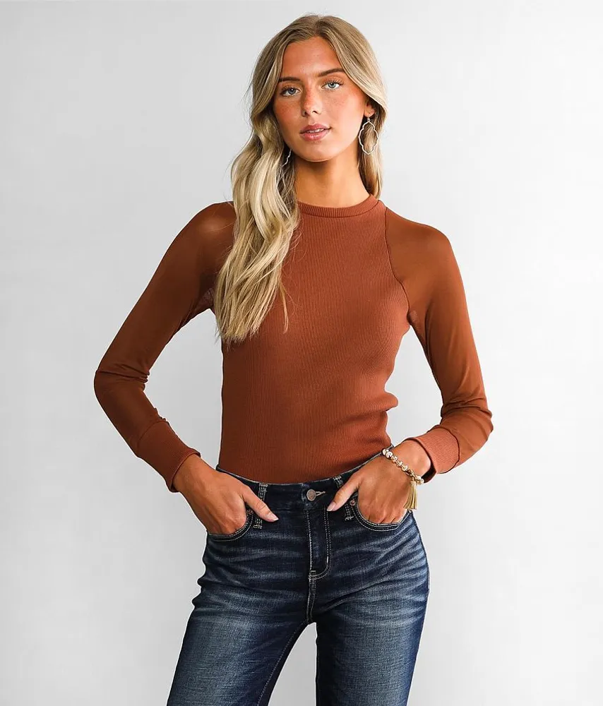 Pieced Mesh Top