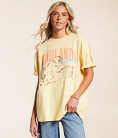Modish Rebel Badlands Oversized T-Shirt
