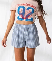 33 Coastal Gingham Boxer Short