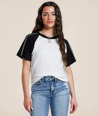 FITZ + EDDI Raglan Sleeve T-Shirt