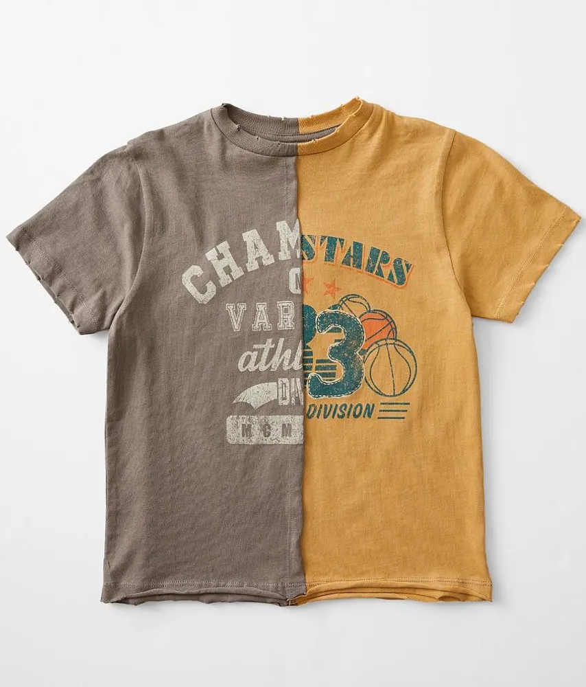 Girls - Basketball Champs Split T-Shirt