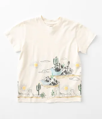 Girls - Modish Rebel Desert Cloudscape T-Shirt