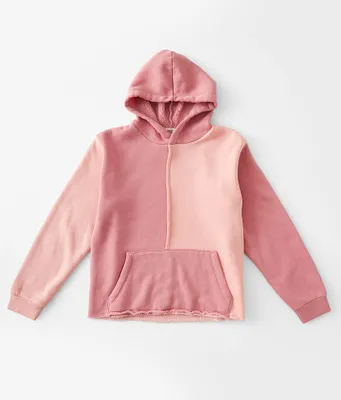 Girls - BKE Color Block Hooded Sweatshirt
