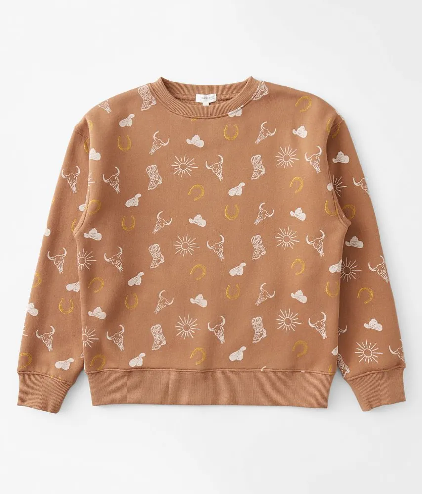 Girls - Southwestern Pullover