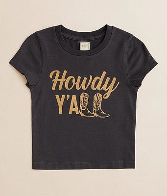 Girls - Modish Rebel Howdy Ya'll T-Shirt