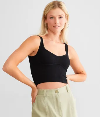 Free People Meg Seamless Cropped Cami