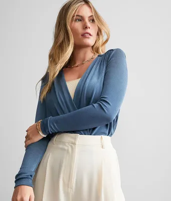 Free People Turnt Sheen Bodysuit