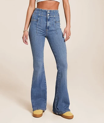 Free People Jayde Flare Stretch Jean