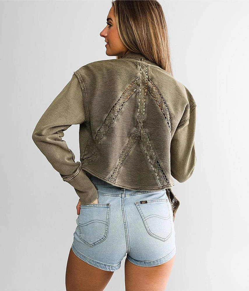 Lost Cause Front Tie Cardigan