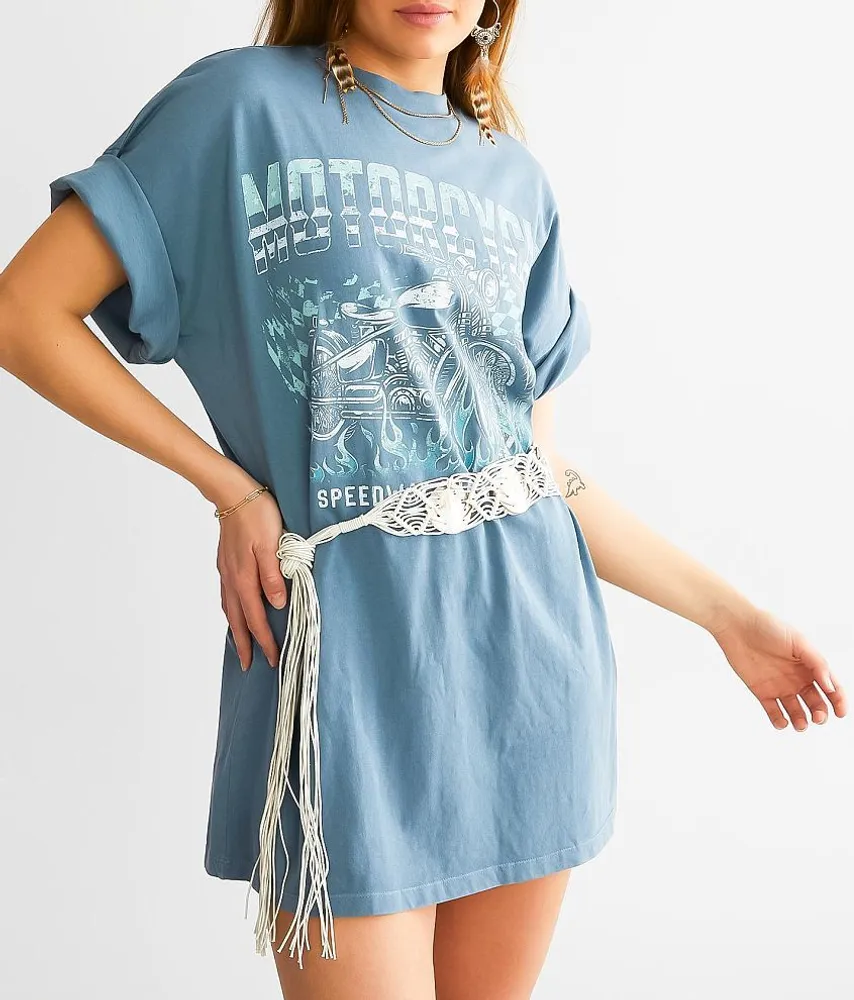 Free People Saltwater Fringe Belt