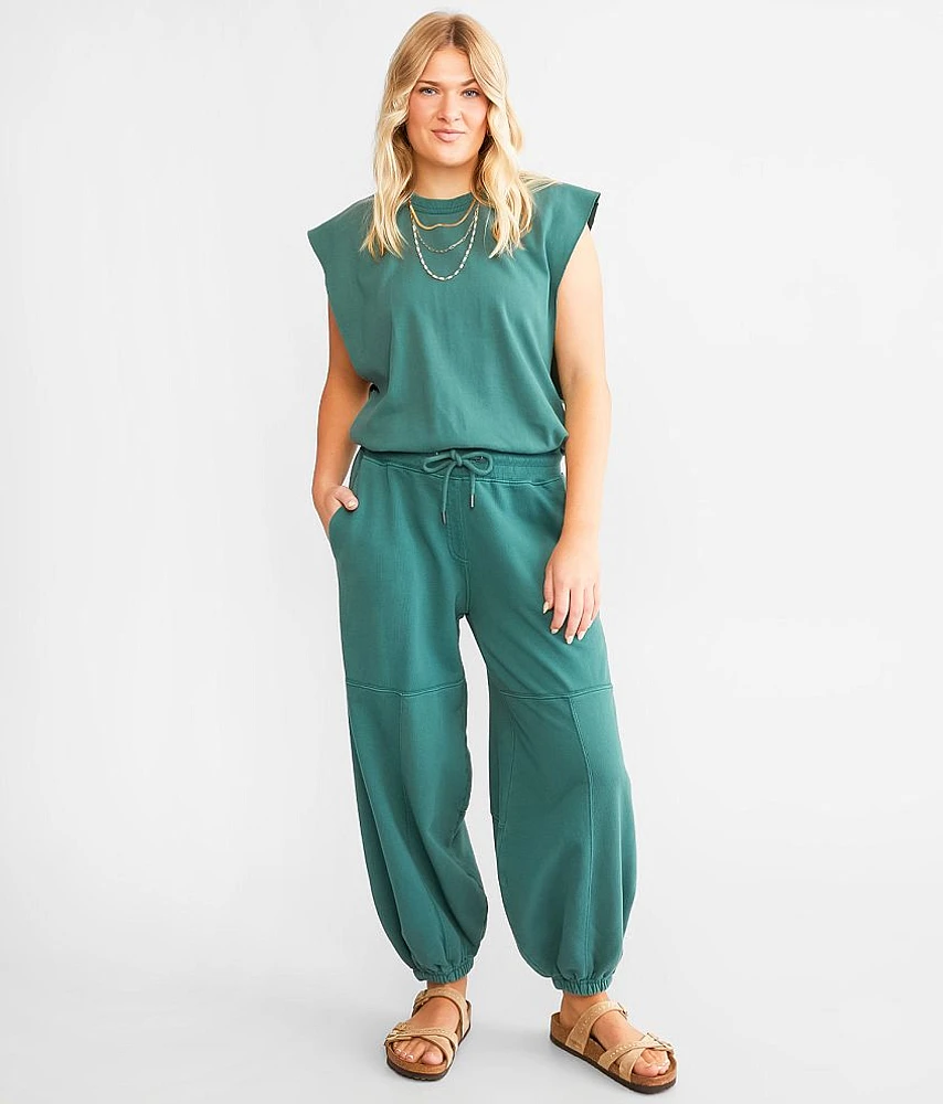 Throw & Go Sleeveless Jumpsuit