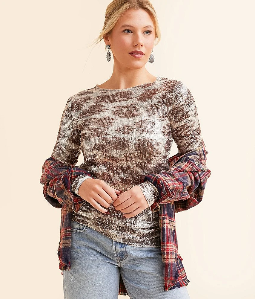 Free People Gold Rush Top