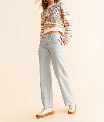 Free People Risk Taker Straight Stretch Jean